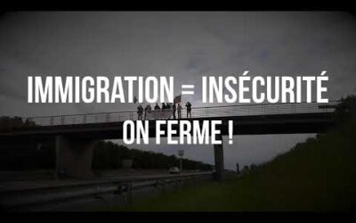 Immigration = insécurité : on ferme ! – Action française Chalon-sur-Saône