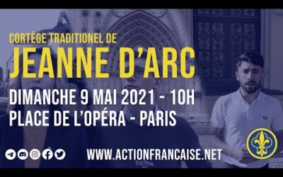 Cortège traditionnel de Jeanne d&rsquo;Arc 2021 – Bande annonce