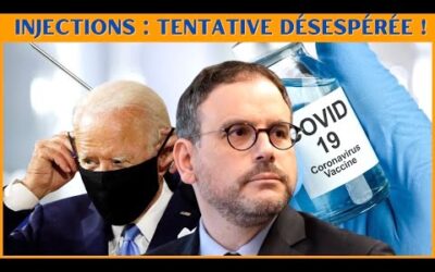 Vaccins : le coup de pression désespéré des covidistes !