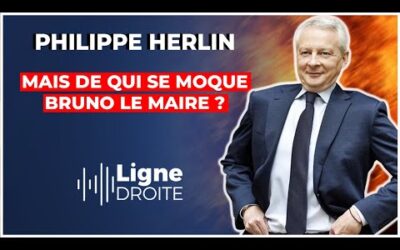 « Nous sortons de la crise inflationniste » : la dernière perle de Bruno Le Maire – Philippe Herlin