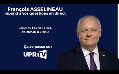 François Asselineau répond en direct à vos questions