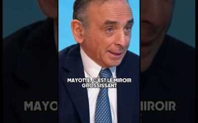 Mayotte est le miroir grossissant et en accéléré de la France. #ericzemmour #mayotte #darmanin