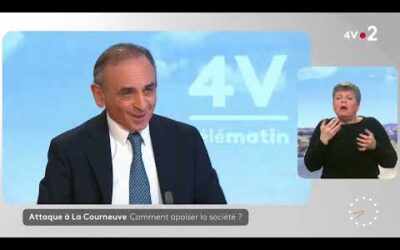 Eric Zemmour sur France 2 : La Courneuve est un quartier perdu de la France