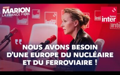 Marion Maréchal invitée du 6/9 sur France Inter