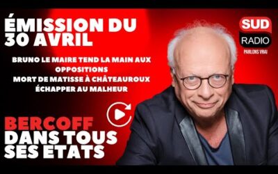 Bruno Le Maire ; mort de Matisse à Châteauroux ; échapper au malheur