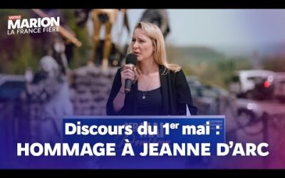 Discours de Marion Maréchal à la basilique de Domrémy-la-Pucelle
