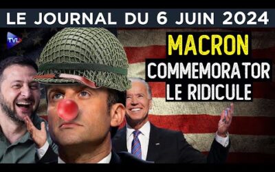 Macron entre commémoration et instrumentalisation – JT du jeudi 6 juin 2024