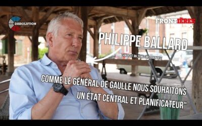 Philippe Ballard : « J&rsquo;ai rejoins le RN pour redresser le pays ! »