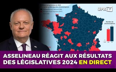 Asselineau réagit aux résultats des législatives 2024 EN DIRECT