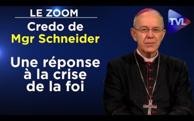 Credo de Mgr Schneider : Une réponse à la crise de la foi – Le Zoom – TVL