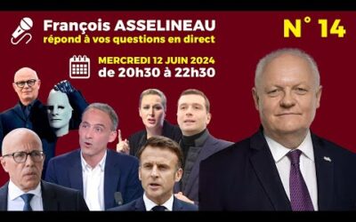 François Asselineau répond à vos question en direct n°14