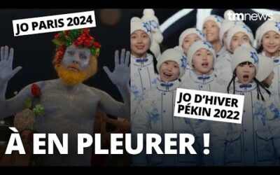 Le contraste DINGUE entre les cérémonie d&rsquo;ouverture PARIS 2024 et PÉKIN 2022 !
