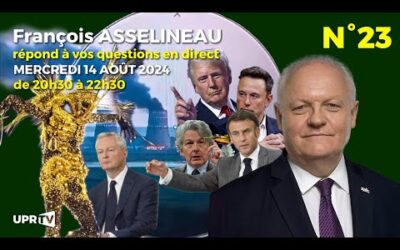 François Asselineau répond à vos questions en direct n°23