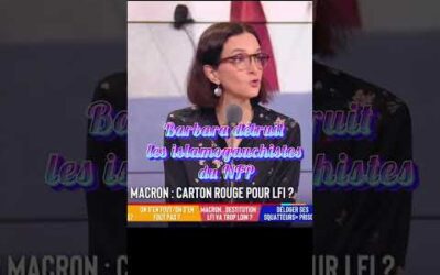 Barbara Lefebvre détruit les islamogauchistes du NFP