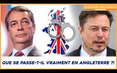 Déchaînement dictatorial incroyable en Angleterre ! (Elon Musk attaque !)