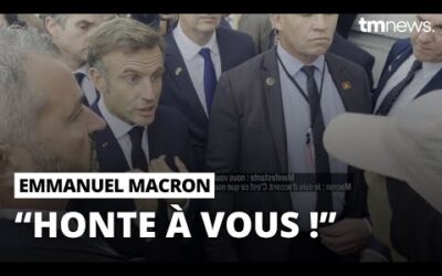 Emmanuel Macron hué au Canada… et au Liban !