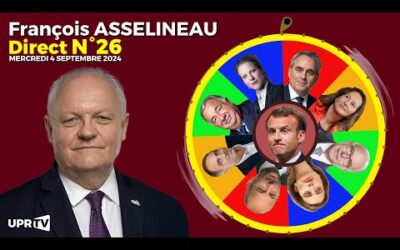 François Asselineau répond à vos questions en direct n°26