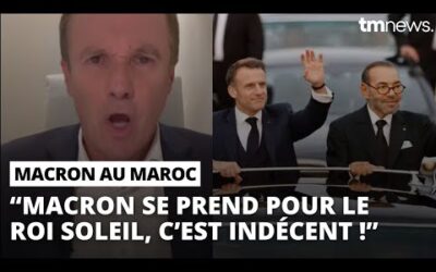 N. Dupont-Aignan s’emporte contre les… 122 personnalités invités par Macron au Maroc !