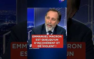 « Emmanuel #macron est quelqu&rsquo;un d&rsquo;incohérent et de violent! » #macrondemission #emmanuelmacron