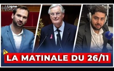 LFI en roue libre, vote du Mercosur et alternative au wokisme – La matinale du 26 novembre