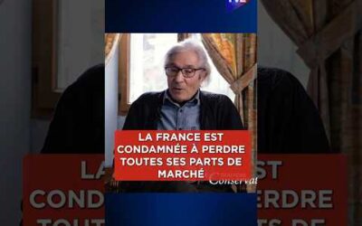 « La France est condamnée à perdre toutes ses parts de marché, et c&rsquo;est déjà le cas ! »