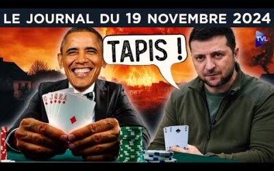 Ukraine : la propagande de guerre joue son va-tout – JT du mardi 19 novembre 2024
