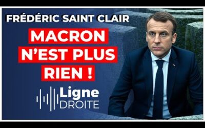 Crise politique : « Macron est un président historiquement faible ! » – Frédéric Saint Clair