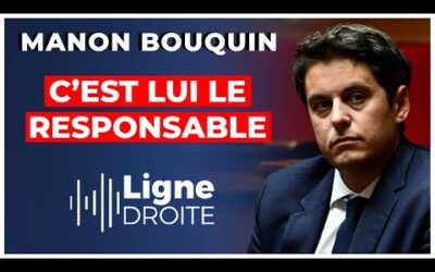 « C&rsquo;est Gabriel Attal qui a provoqué la motion de censure de Michel Barnier ! » – Manon Bouquin
