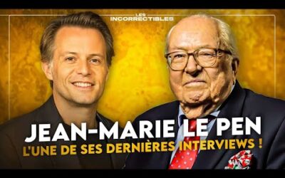 Jean-Marie Le Pen : l’une de ses dernières interviews