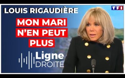 Brigitte Macron alerte sur l&rsquo;état psychologique de son mari en plein direct – Louis Rigaudière