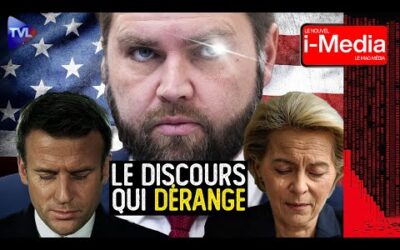 C8, JD Vance cible la liberté d’expression muselée – I-Média – TVL
