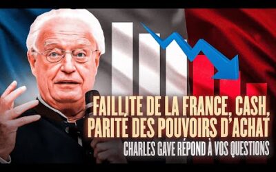 Faillite de la France, Parité des pouvoirs d&rsquo;achat, Cash, Charles Gave répond à vos questions.