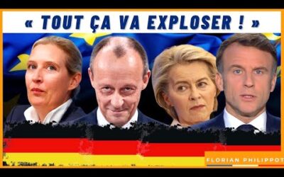 « Tout ça va exploser ! » : incroyables élections en Allemagne !