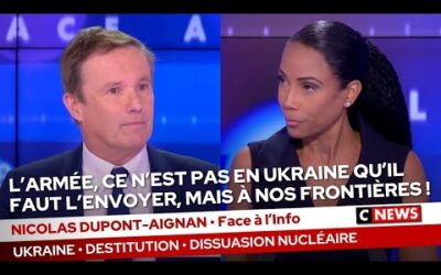 « L&rsquo;armée, ce n&rsquo;est pas en Ukraine qu&rsquo;il faut l&rsquo;envoyer mais à nos frontières ! » · CNEWS, 05/03/25