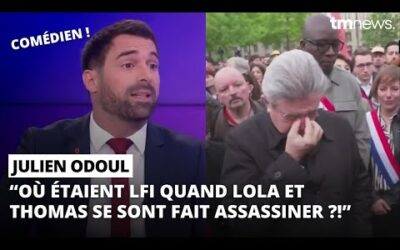 Julien Odoul dézingue les larmes de crocodile de Jean-Luc Mélenchon et de la France insoumise