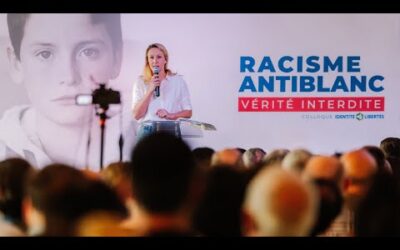 Discours de Marion Maréchal au colloque sur le racisme antiblanc