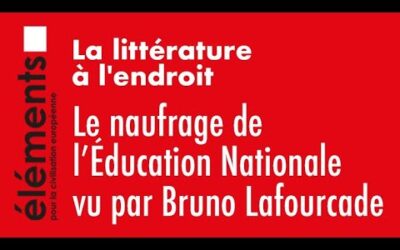 Le naufrage de l’Éducation Nationale vu par Bruno Lafourcade