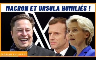 Elon Musk démonte Macron et Ursula, et fait des révélations incroyables !