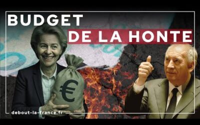 RÉVOLTANT : 28 milliards pour l&rsquo;UE, 40 milliards de sacrifices pour les français !