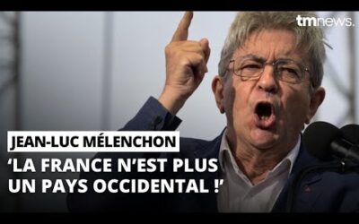 En plein meeting, Jean-Mélenchon crache une nouvelle fois sur la France ! #immigration