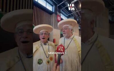 La confrérie du Brie de Meaux au Salon de l’agriculture. Une rencontre onctueuse pour VA+.