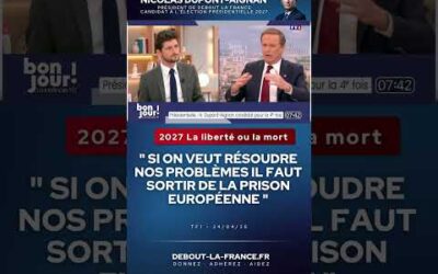 » Si on veut résoudre nos problèmes il faut sortir de la prison européenne «