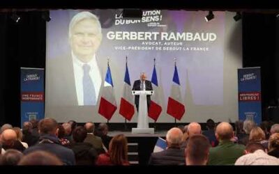 Discours de Gerbert Rambaud lors du Conseil National de Debout la France.