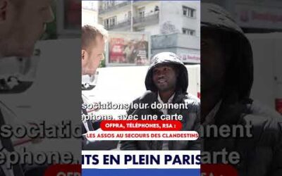 LES ASSOS D’EXTRÊME GAUCHE VOLENT AU SECOURS DES CLANDESTINS