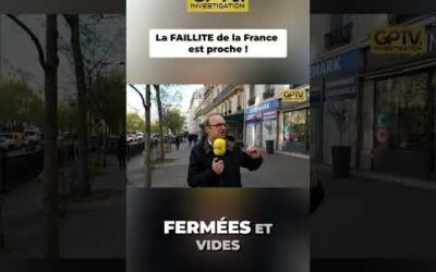 La FAILLITE de la France est proche !