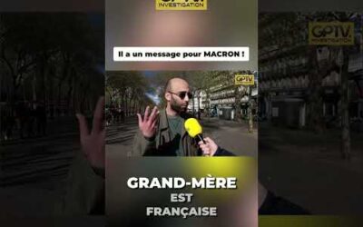 Il a un message pour MACRON !