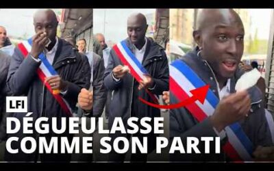 Le nouveau maire LFI de Sarcelles choque lors de sa première sortie en ville suite à sa victoire !