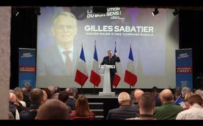 Discours de Gilles Sabatier lors du Conseil National de Debout la France.