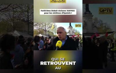 Farid Dms Debah réclame JUSTICE pour les victimes d’Epstein !