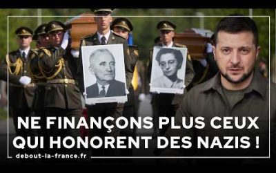 Edouard Philippe en Ukraine, alors que Zelensky organise des funérailles à un collaborateur nazi.